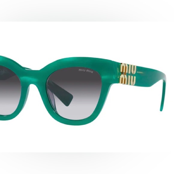 RARE Brand New Miu-Miu Women Sunglasses MU 01YS 15H-09S Authentic Italy main image 9